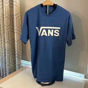 Vans Blue White Short Sleeve T-Shirt